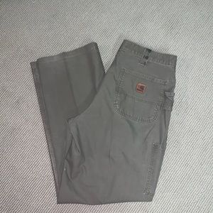 Carhartt brown khakis